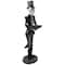 Skeleton Butler Holding Tray Halloween Figure - 4.5'
